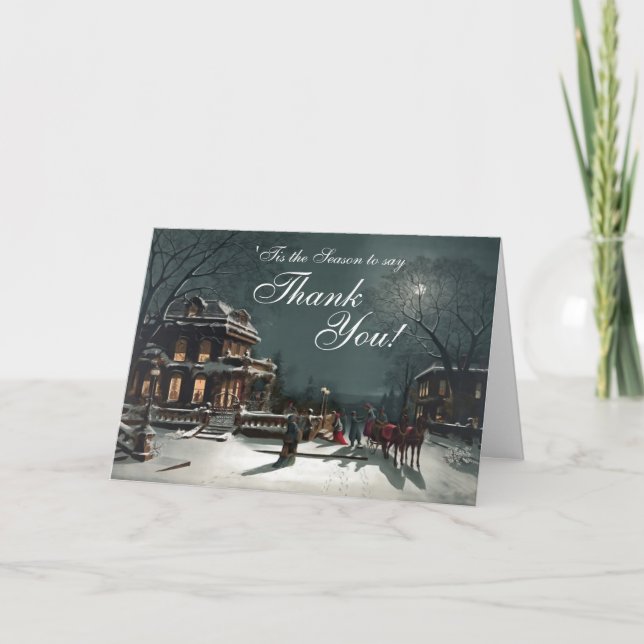 Det här Helgdag för säsong-Tacken Tack Kort (Framsida)