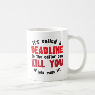 Det har kallat en STOPPTID Kaffemugg