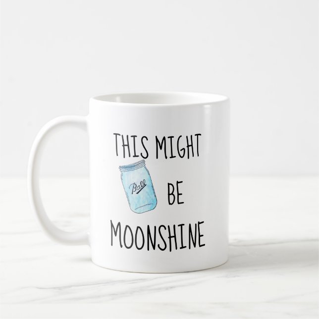 Det här kan vara Moonshine Funny Kaffe Mugg i Redn (Vänster)