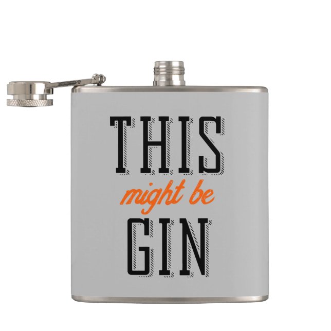 Det här kanske är gin fickplunta (Öppnad)