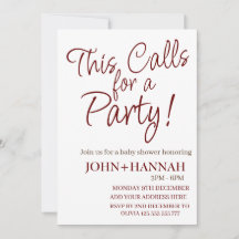 Det här kräver en Party-funn, samkörd babyåda