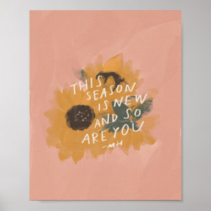 Det här lederna är nytt - inspirerande citat poster