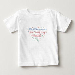 "Det här lilla fröet är en bit av mitt hjärta" Söt T Shirt