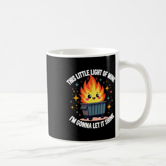 Det här lilla ljudet av min lilla sluss eleld. kaffemugg (Höger)
