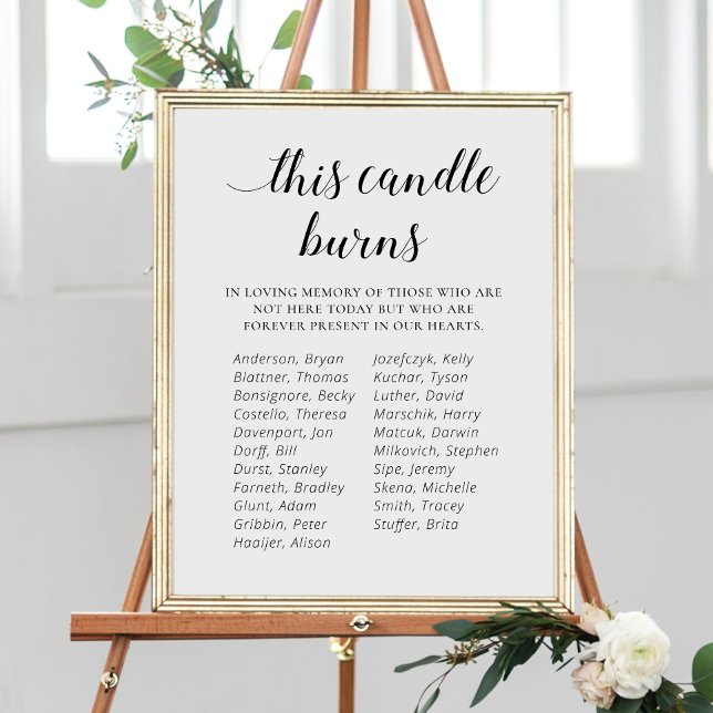 Det här ljuset brinner skolklassåterförening minne poster (Skapare uppladdad)