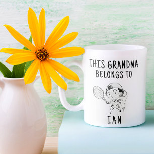 Det här morma-Tillhöret till Funny Gift Coffee M Kaffemugg