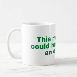 Det här mötet kunde ha varit ett mejl kaffemugg