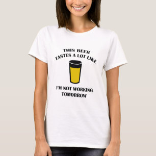 Det här öl smakar mycket som t shirt