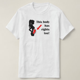 Det här organet har Höger för ProLife T Shirt