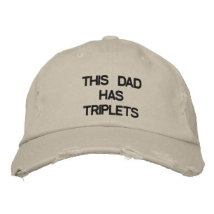 DET HÄR PAPPA HAR FÖRSÖK SOM BRODERAD KEPS