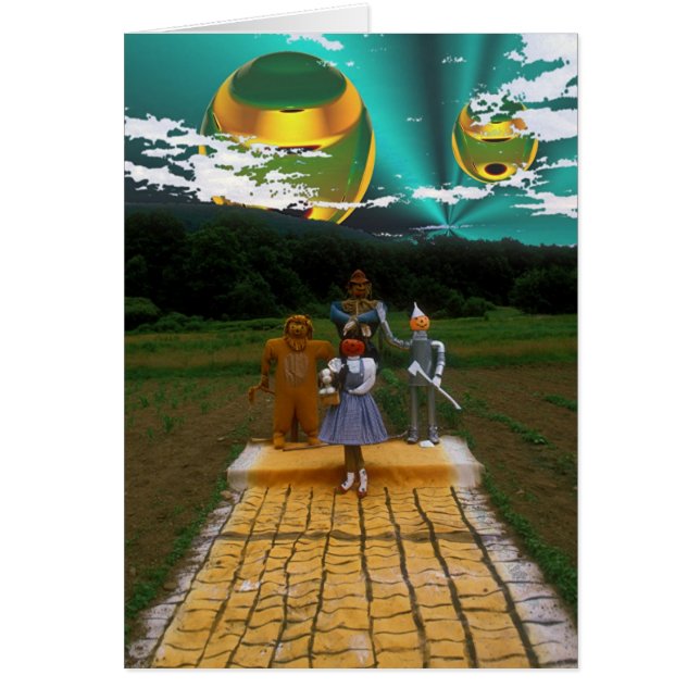 Det här ser inte ut som Kansas, Toto.. Hälsningskort (Framsidan)