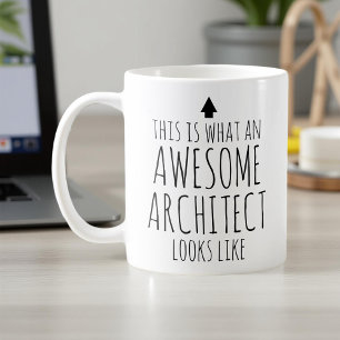 Det här ser ut som en Fantastisk-arkitekt Kaffemugg
