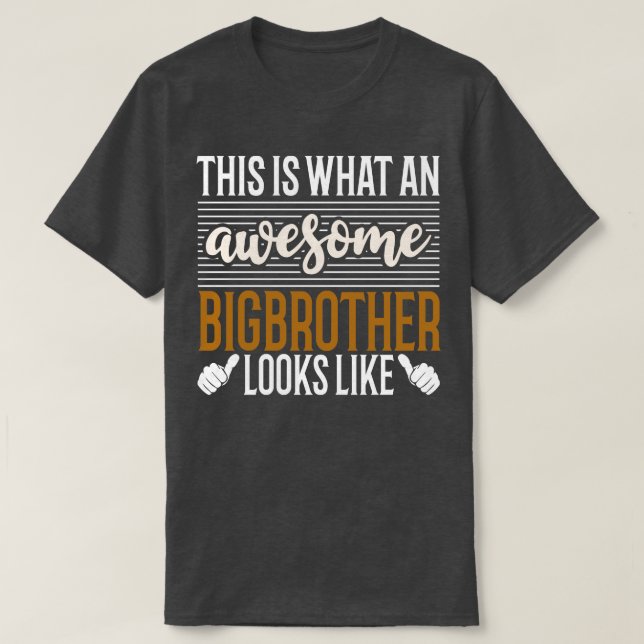 Det här ser ut som en Fantastisk BigBrother T Shirt (Design framsida)