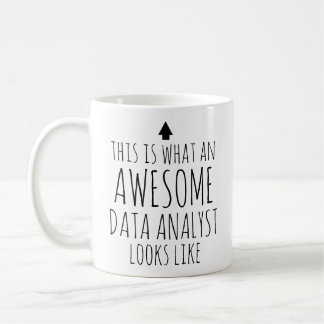 Det här ser ut som en Fantastisk-dataanalytiker Kaffemugg