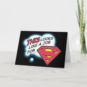 Det här ser ut som ett jobb för Superman Kort