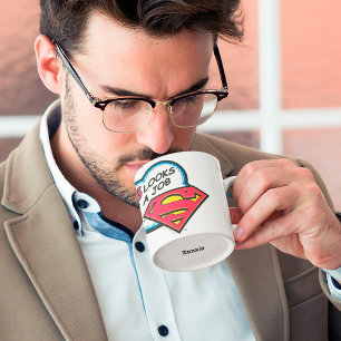 Det här ser ut som ett jobb för Superman Två-Tonad Mugg