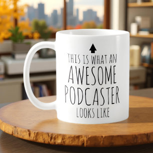 Det här ser ut som Fantastisk Podcaster Kaffemugg