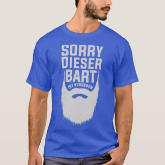 Det här skägget tas Hipster lustigt skägg T Shirt
