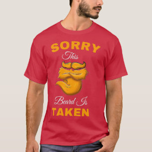 Det här skägget tas tyvärr manar 2 t shirt