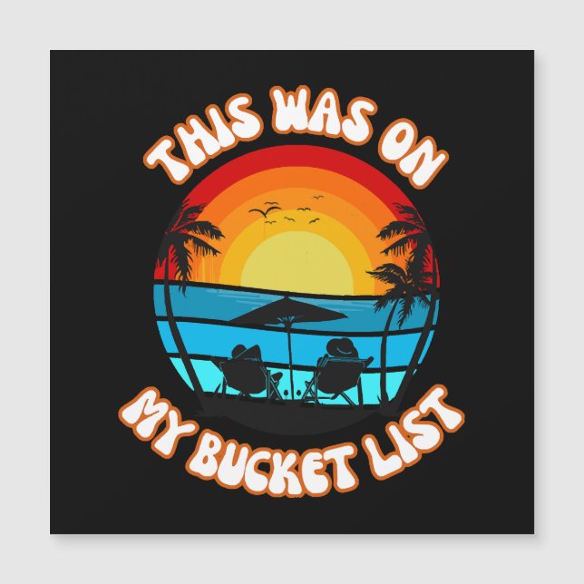 Det här stod på min Bucket List (Framsida)