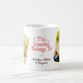 Det här Tillhöret till barnens Namn Anpassningsbar Kaffemugg