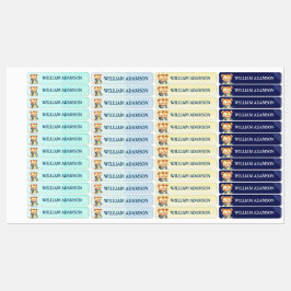 Det här tillhöret till första klass söta teddy klistermärke