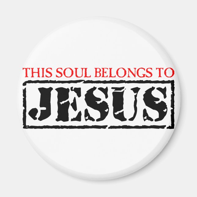 Det här Tillhöret till Jesus Magnet (Framsidan)