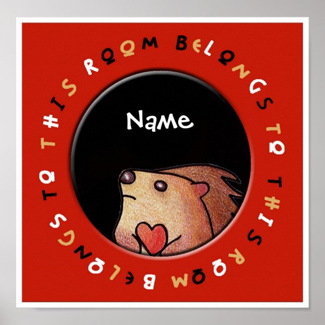 Det här Tillhöret till - Poster! Poster (Framsidan)