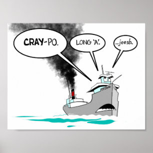 Det har uttalat CRAY-po Poster