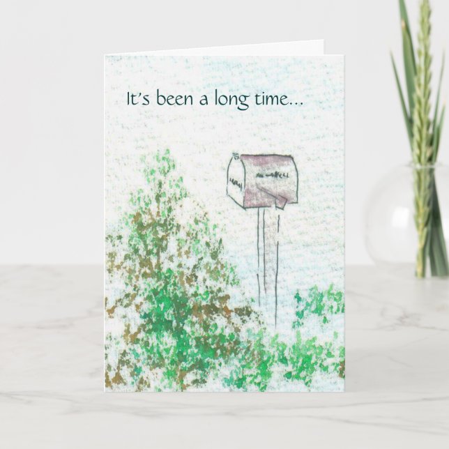 Det har varit en lång tid… kort (Framsida)