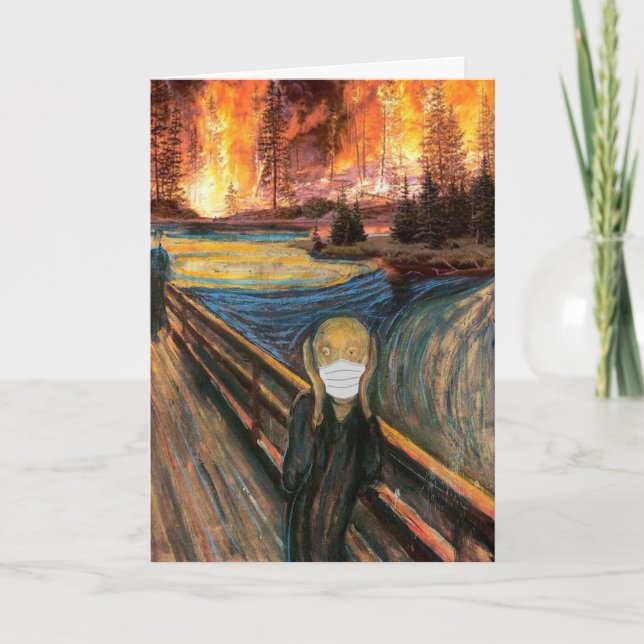 Det har varit ett grovt år helgkort (Framsida)