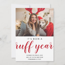 Det har varit ett tufft år roligt 2020-jul julkort