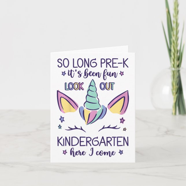 Det har varit Roligt Kindergarten här. Kort (Framsida)