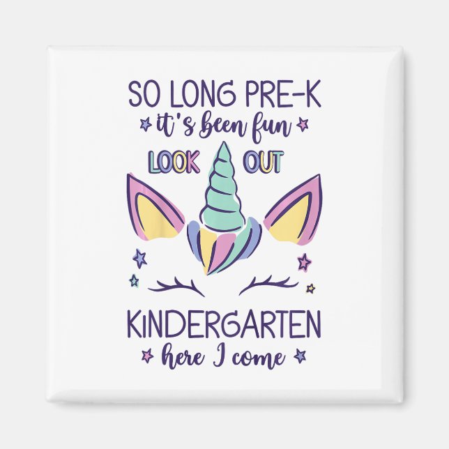 Det har varit Roligt Kindergarten här. Magnet (Framsidan)