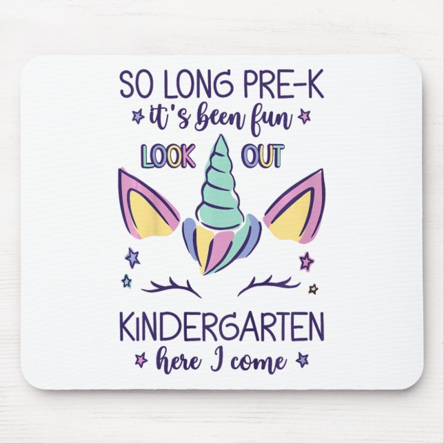 Det har varit Roligt Kindergarten här. Musmatta (Framsidan)