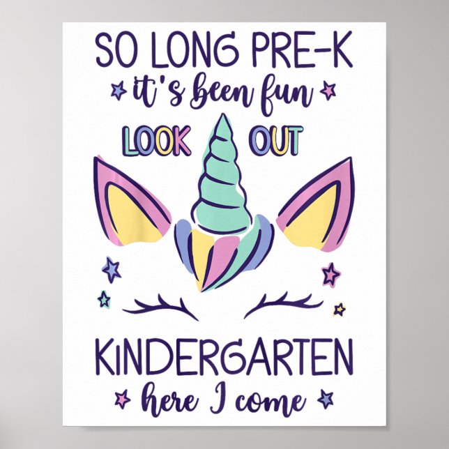 Det har varit Roligt Kindergarten här. Poster (Framsidan)