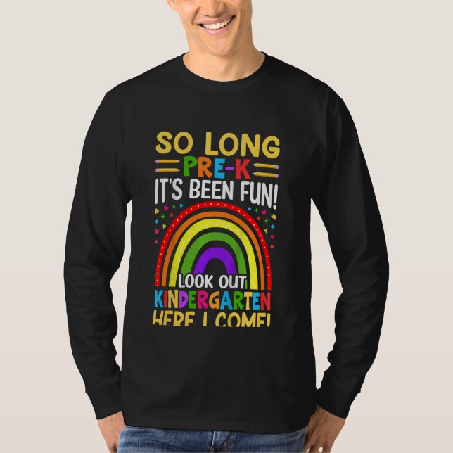 Det har varit Roligt Kindergarten Pre. T Shirt (Framsida)
