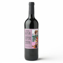 Det här vinet är ett bra par med roligt bff 3-foto