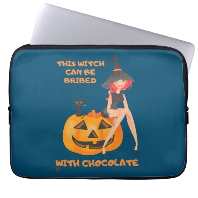 "DET HÄR VITTNET KAN BLI BRA.." Lustigt. Laptop Fodral (Framsidan)