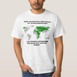 Det härliga Republicet of Kazakhstan T Shirt