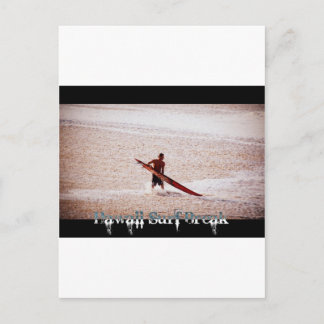 Det Hawaii surfaavbrottet surfar upp Vykort