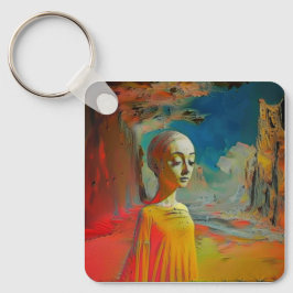 Det hela är surrealistiskt nyckelring