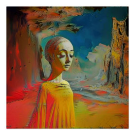 Det hela är surrealistiskt perfect poster