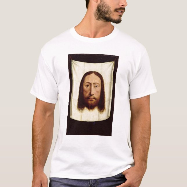 Det heliga ansiktet, c.1450-60 t shirt (Framsida)
