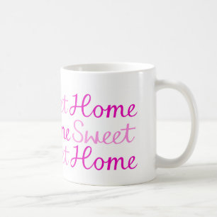 Det hem- sötsakhemmet skrivar design i Pinks Kaffemugg