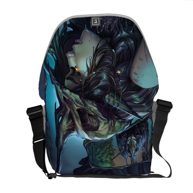 det hemliga livet av kråkainsidamessenger bag messenger bag (Öppen Baksida)