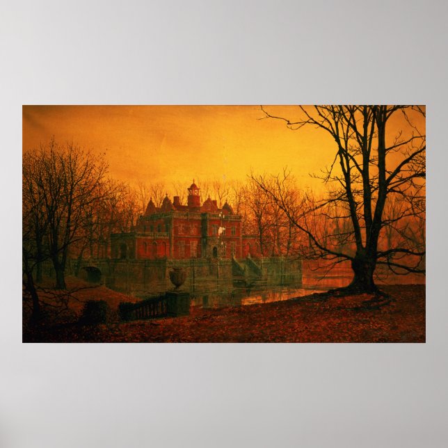 Det hemsökta huset poster (Framsidan)