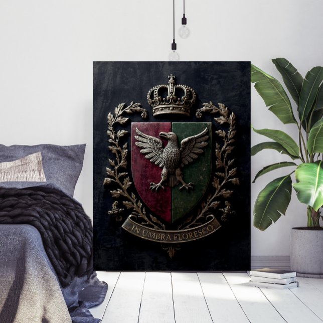 Det Heraldiska Vapensköldens Slottkärna Viktorians Poster (Skapare uppladdad)