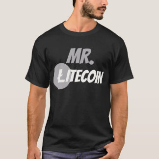 Det Herr Litecoin kvarteret kedjar den T-shirt