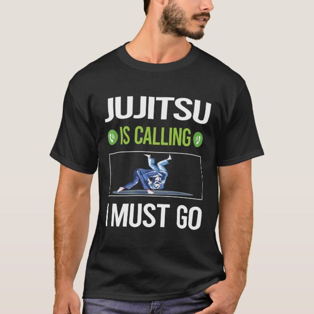 Det heter Jujitsu Ju Jitsu Jiujitsu Jiu Jitsu T Shirt (Framsida)